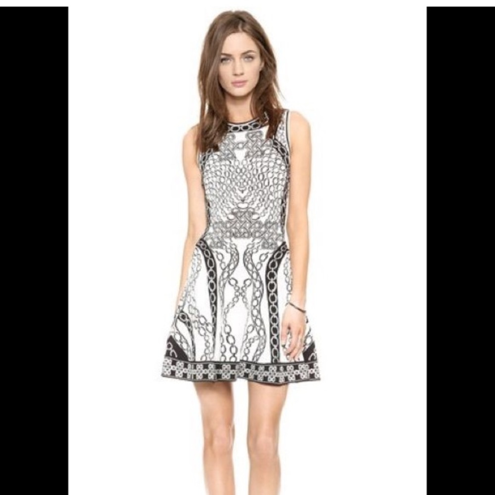DVF Chain Link Dress Diane Von Furstenberg